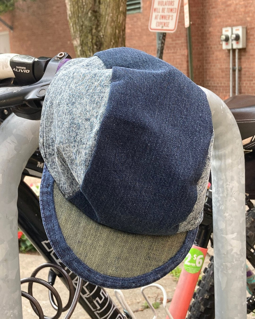 CYCLING CAP - DENIM BLUES