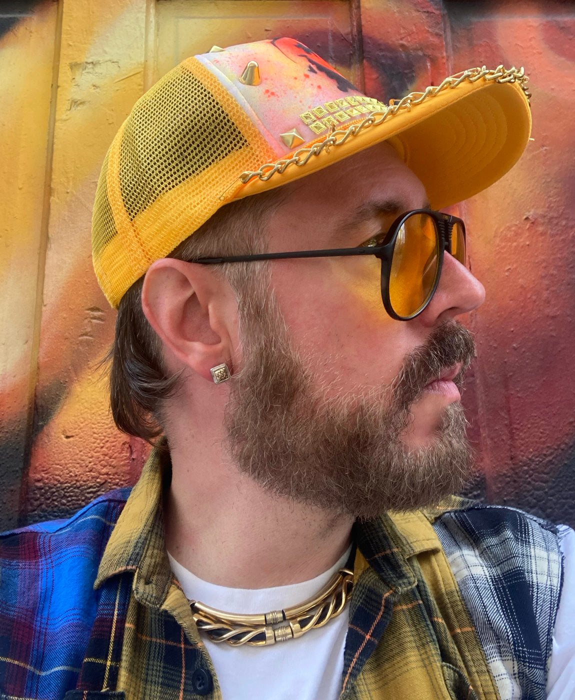 TRICKED OUT TRUCKER - GOLDEN YELLOW