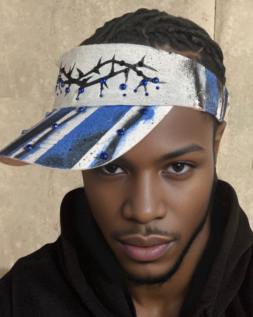 MARTYR VISOR - BLUE/WHITE/BLK