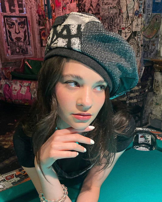 PATCHWORK BERET