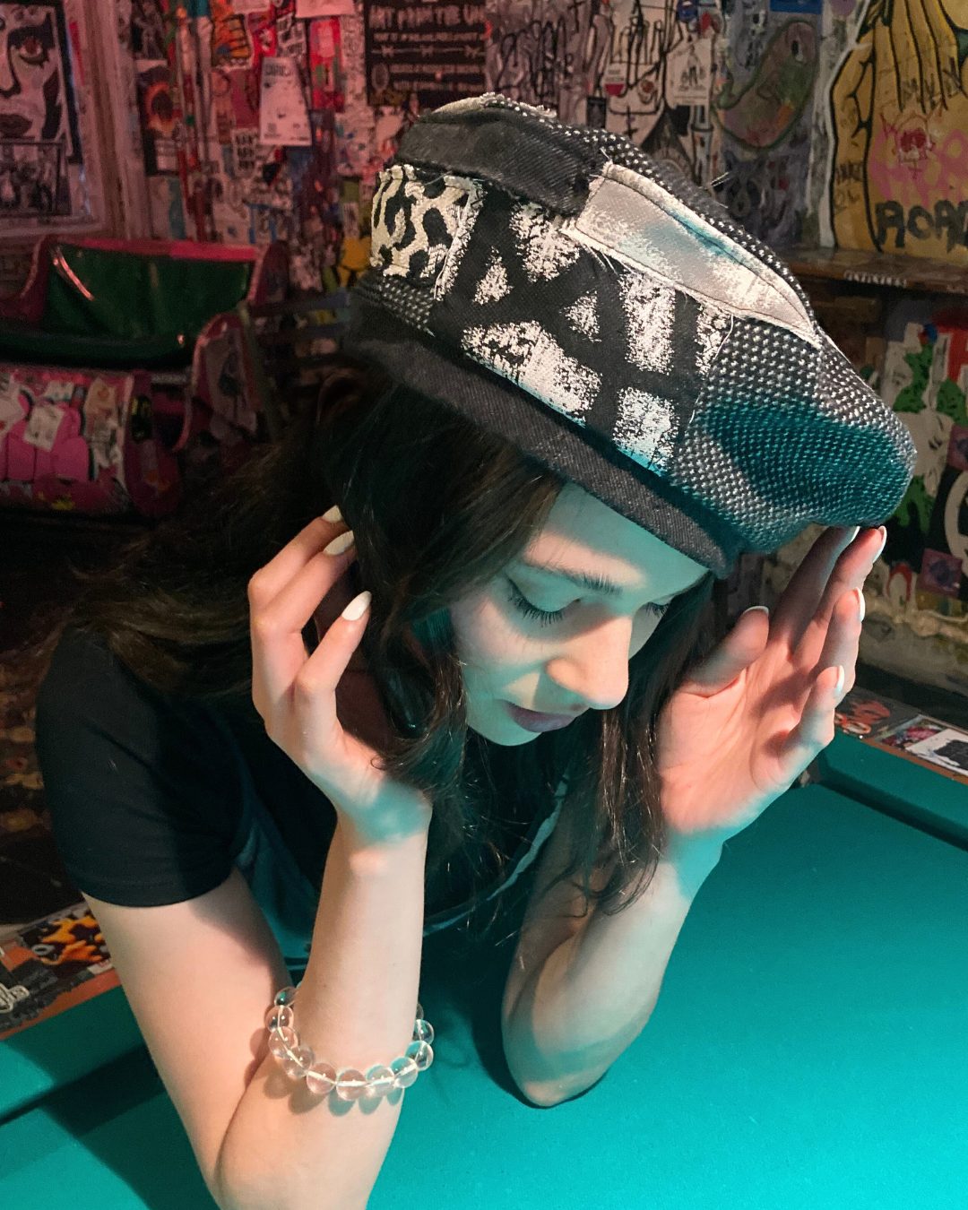 PATCHWORK BERET