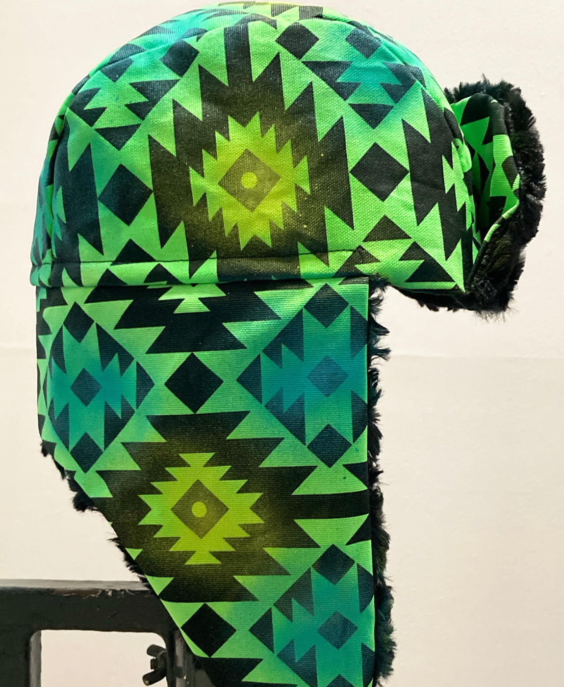HAND-PAINTED AZTEC TRAPPER