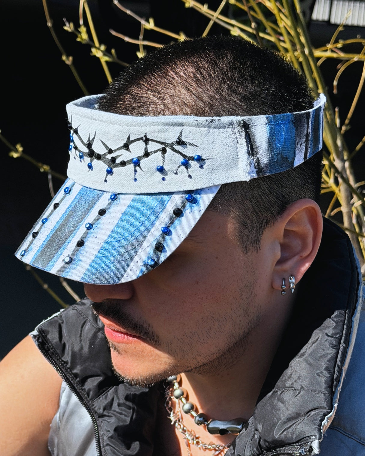 MARTYR VISOR - BLUE/WHITE/BLK