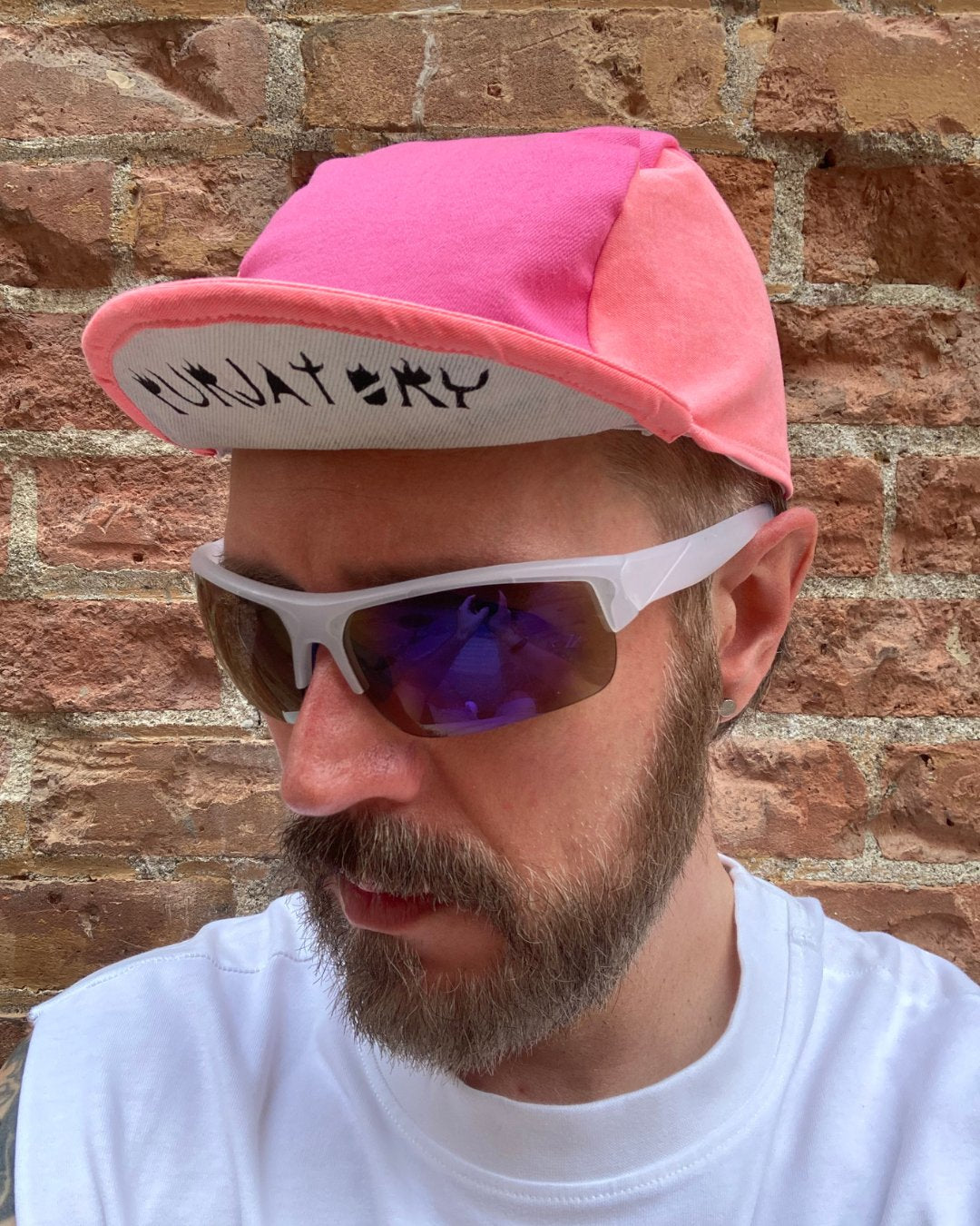 CYCLING CAP - PINK/PEACH