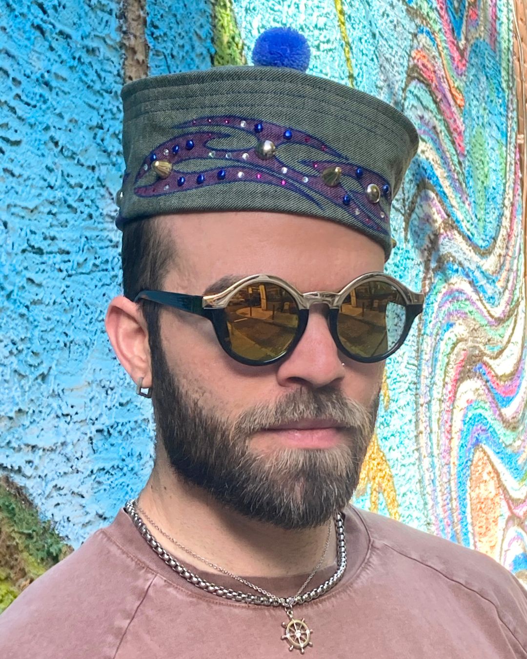 DENIM TRIBAL SAILOR - WITH EMBELLISHMENT