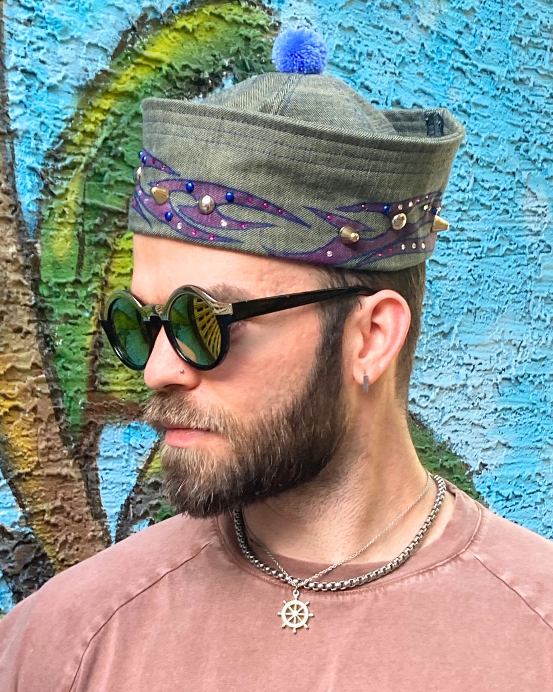 DENIM TRIBAL SAILOR - WITH EMBELLISHMENT