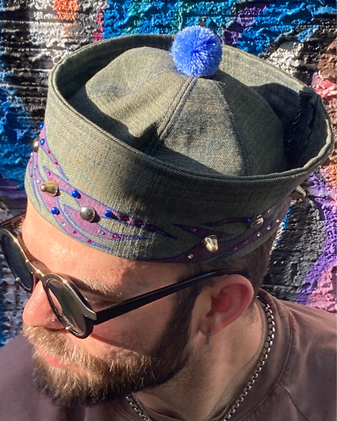 DENIM TRIBAL SAILOR - WITH EMBELLISHMENT