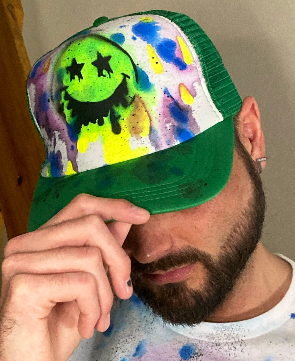 TRICKED OUT TRUCKER - GREEN