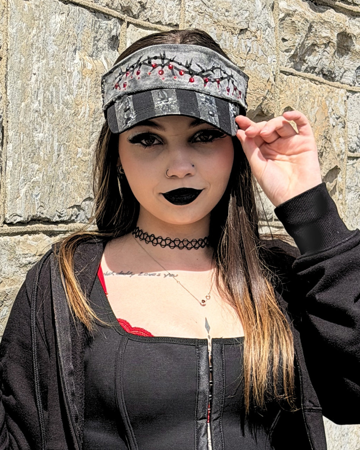 MARTYR VISOR - BLACK/GREY